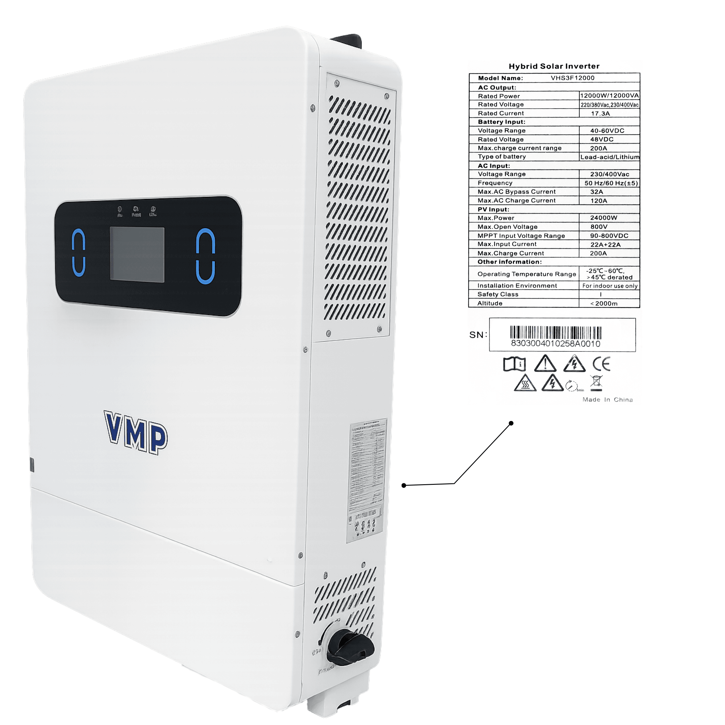 VMP VHS3F12000